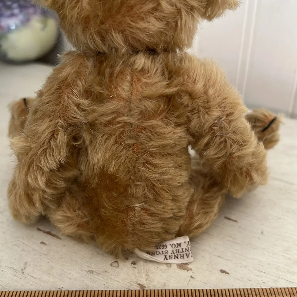 1985 Signed Stearnsy mohair teddy bear